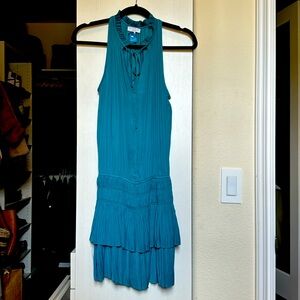 CARA PLEATED MINI DRESS